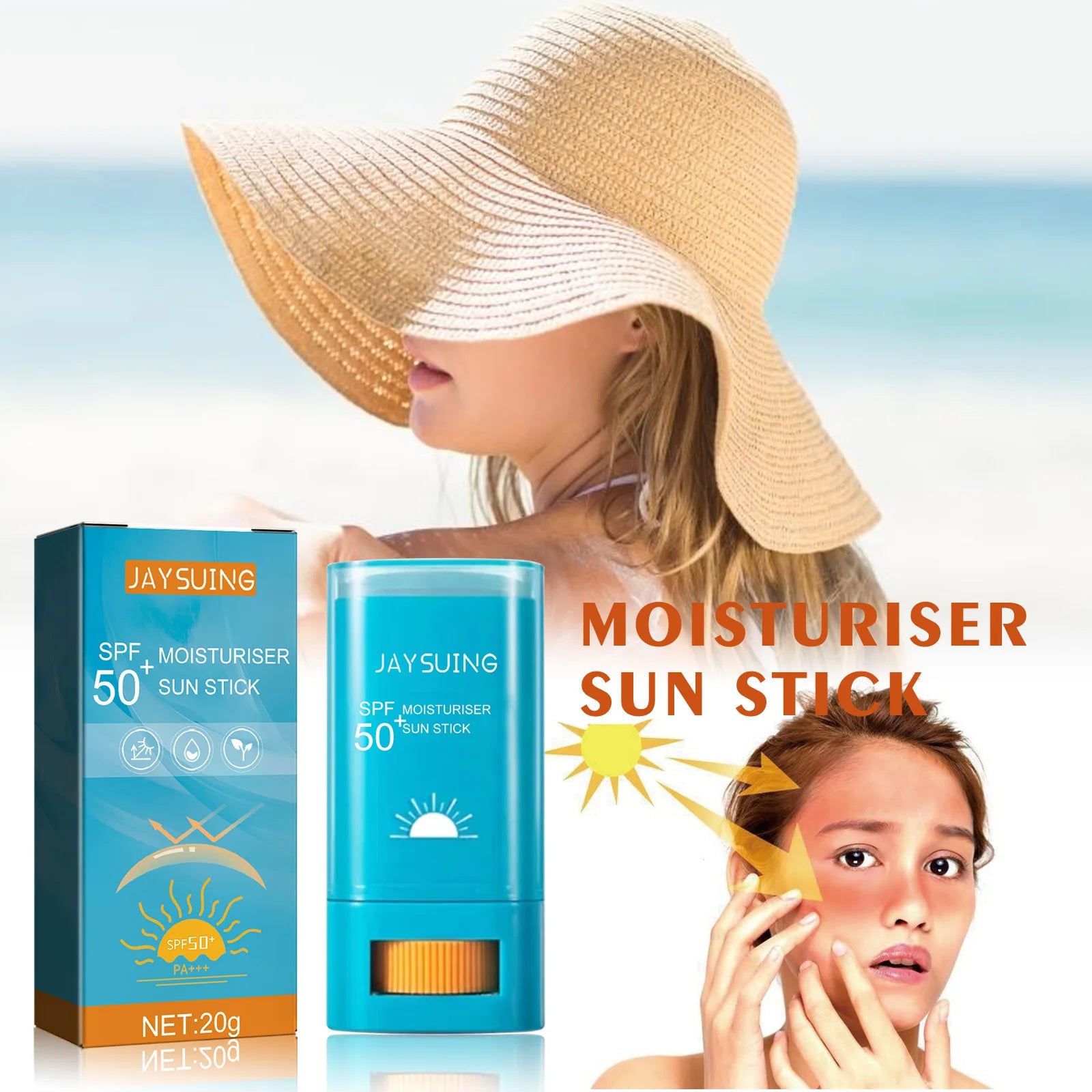 Sunscreen Cream Stick SPF 50+ UV Protection