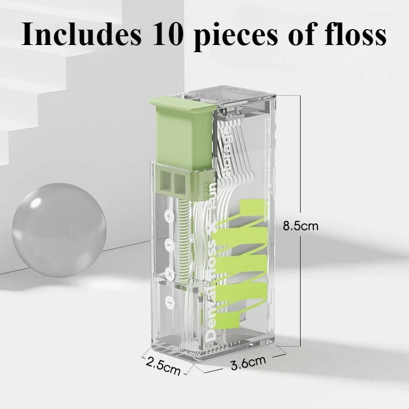 Portable Automatic Floss Dispenser