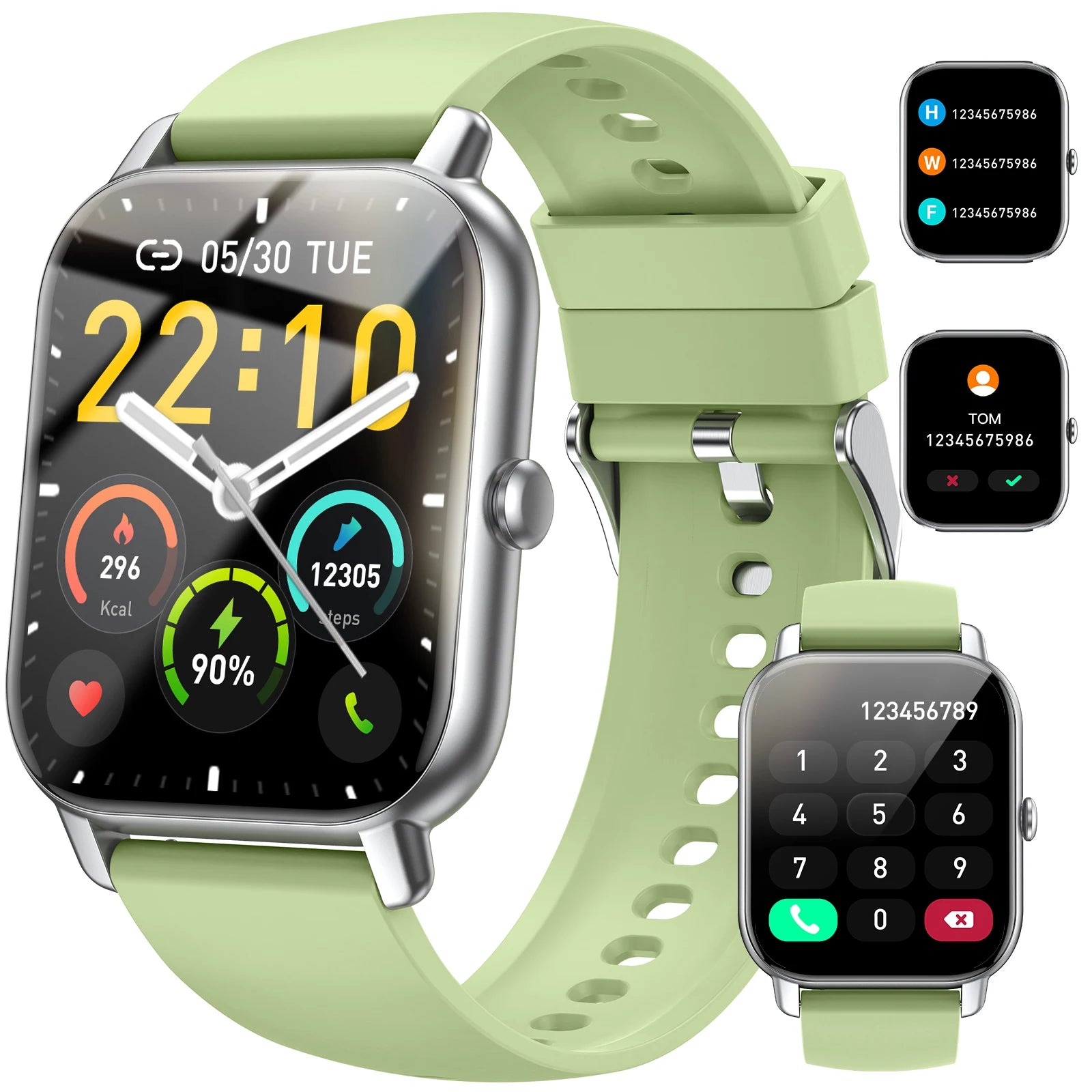 Jxrev 1.85" Sports Smartwatch