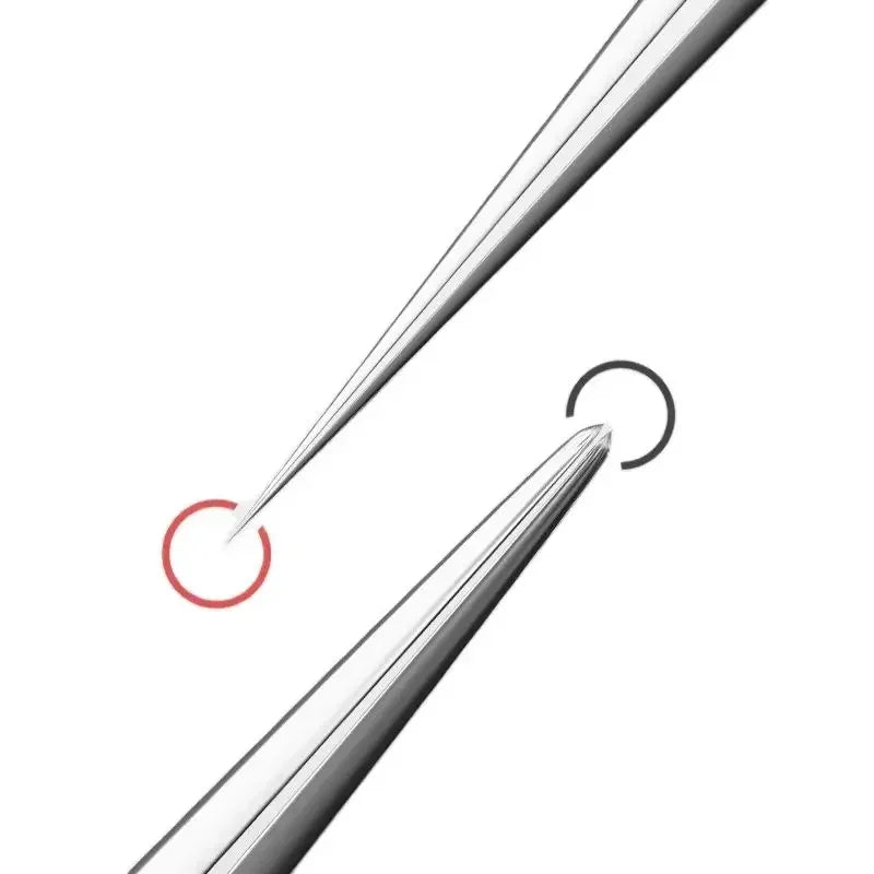 Extra Fine No. 5 Cellular Acne Tweezers – Precision Blackhead & Pimple Remover Tool (1 Pack)