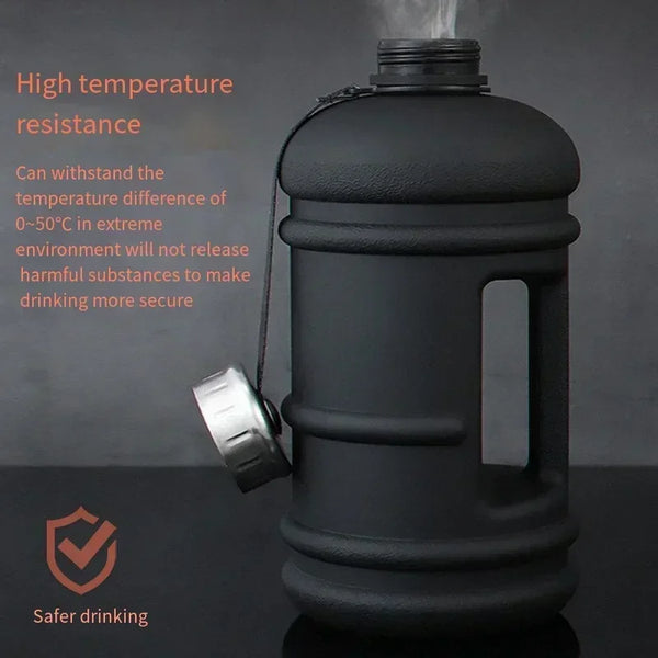 2.2L Large Capacity Plastic Sports Bottle
