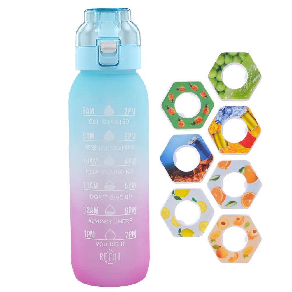 1000ML Scented Water Bottle with Flavor Pod