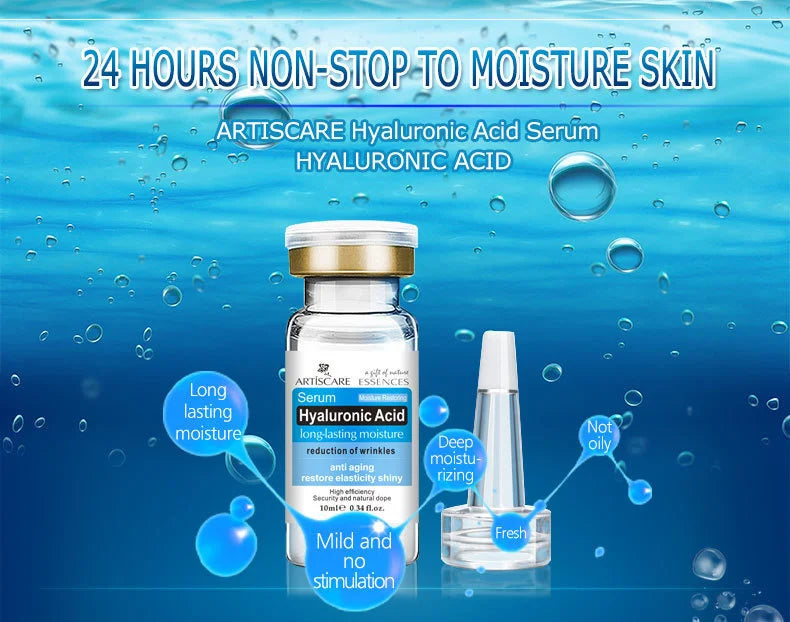 ARTISCARE 5-Piece Hydrating Face Serum Set – VC & Hyaluronic Acid Essence for Moisturizing & Skin Radiance