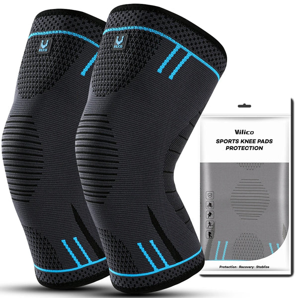 Compression Knee Support Sleeve – Elastic Breathable Knee Brace