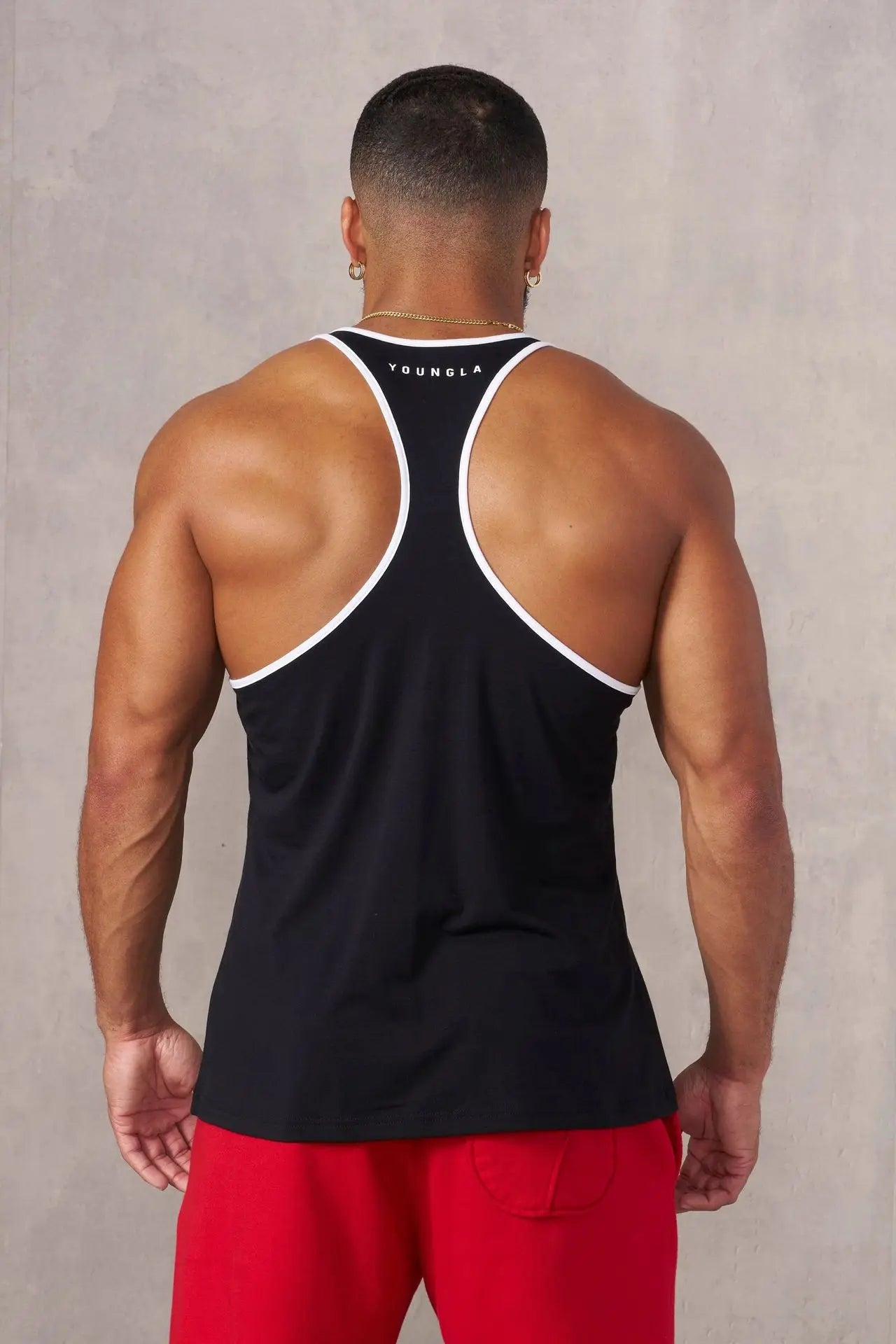 2025 Men’s Outdoor Sports Vest – Quick-Dry Cotton Training Tank