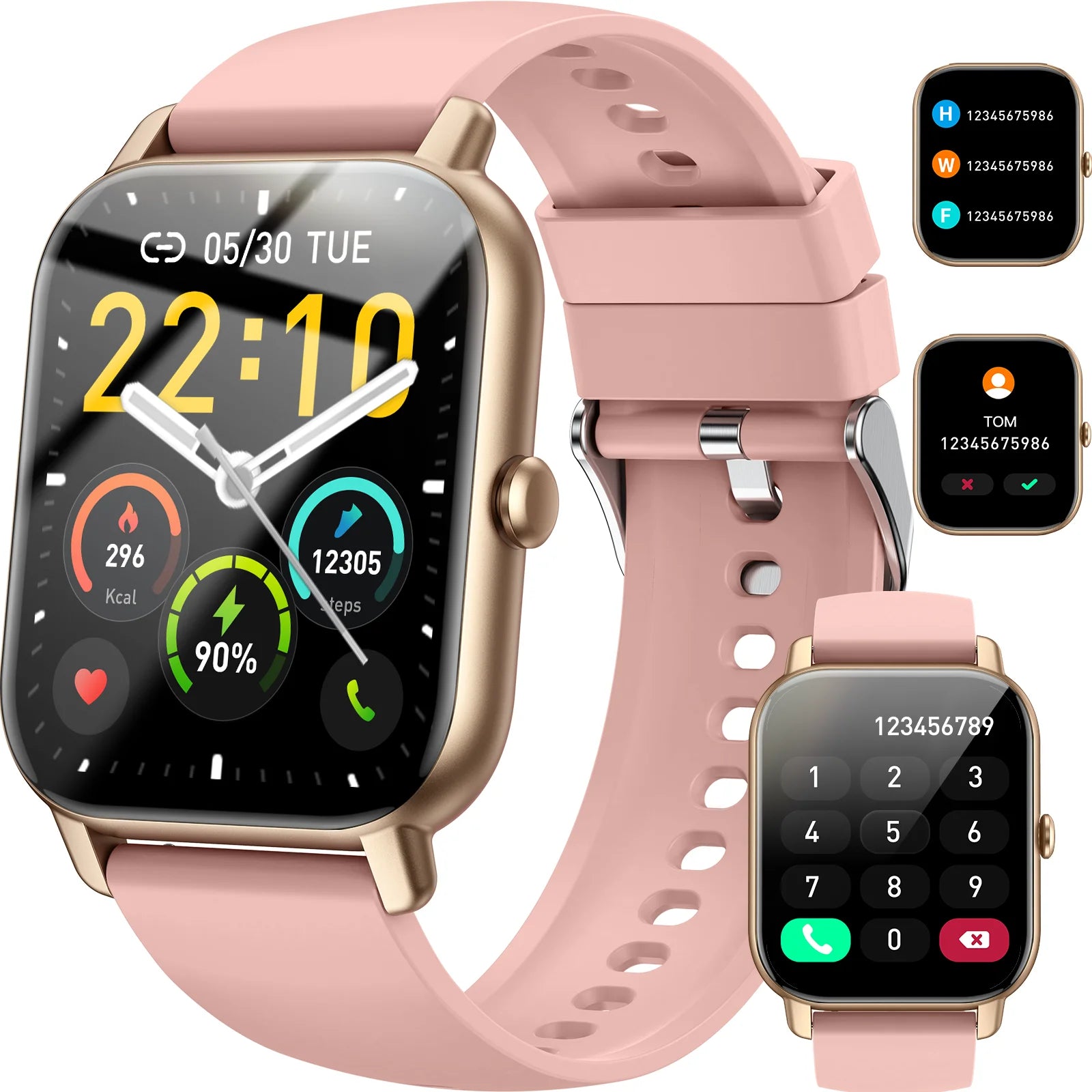 Jxrev 1.85" Sports Smartwatch