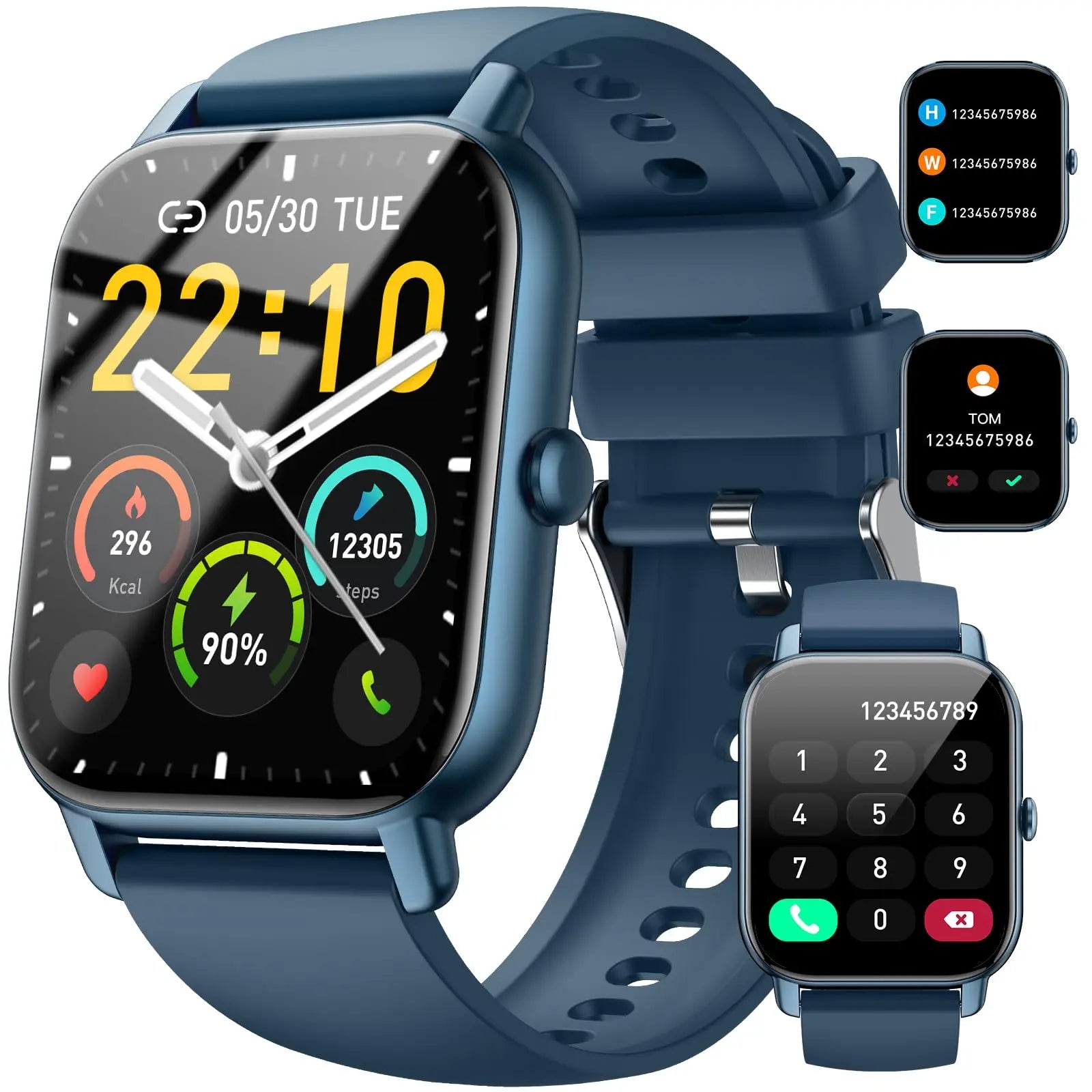 Jxrev 1.85" Sports Smartwatch