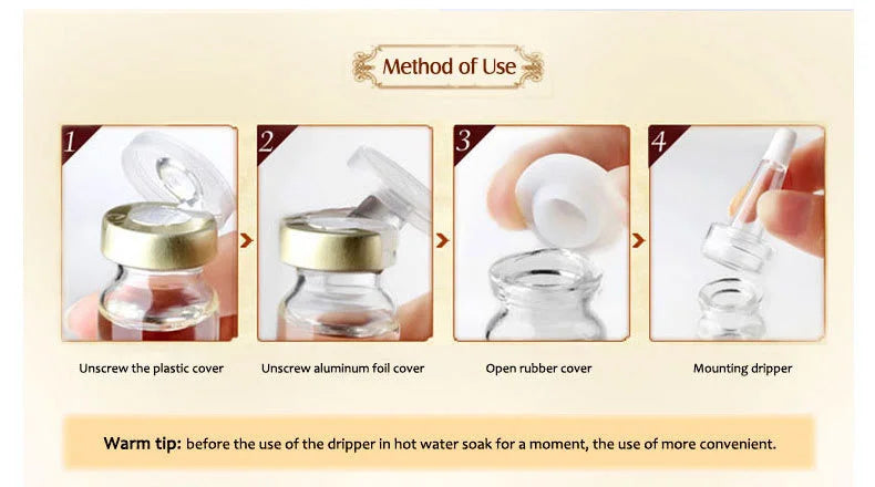 ARTISCARE 5-Piece Hydrating Face Serum Set – VC & Hyaluronic Acid Essence for Moisturizing & Skin Radiance