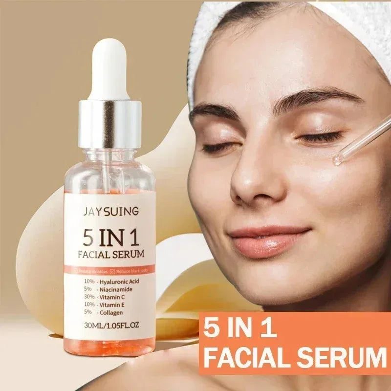 5-in-1 Facial Serum with Hyaluronic Acid & Retinol