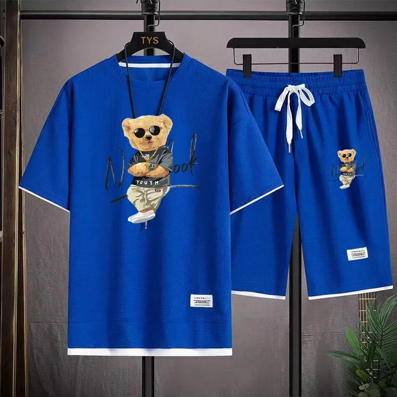 Men's Quick-Dry T-Shirt & Training Shorts Set