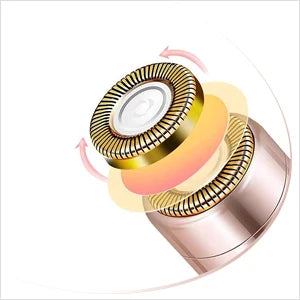 Mini Electric Facial Hair Remover for Women – Portable Epilator for Lips, Chin, Armpits & Bikini Line