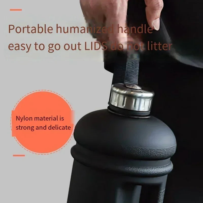 2.2L Large Capacity Plastic Sports Bottle