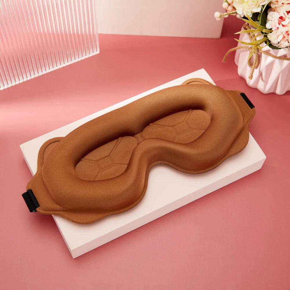 3D Memory Foam Sleep Mask – Light Blocking Blindfold