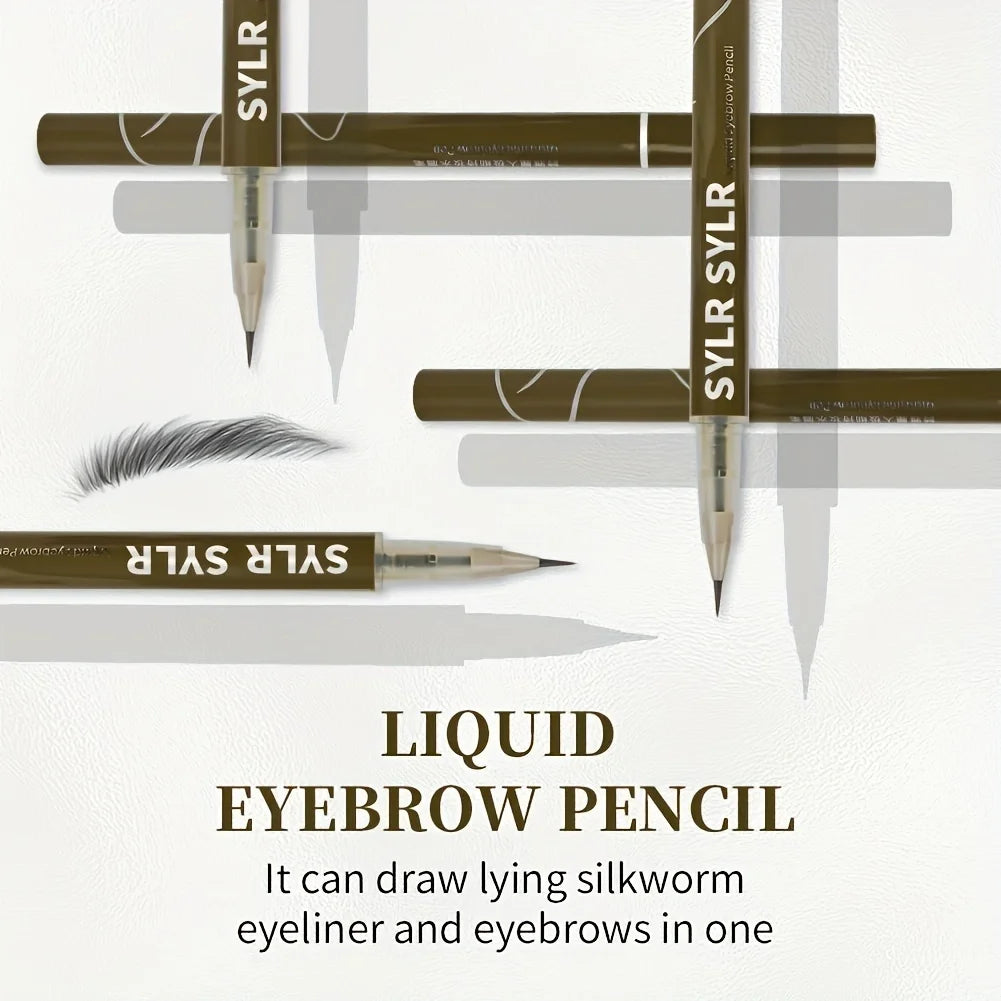 Ultra Fine 0.008mm Precision Eyebrow Pen – Waterproof, Smudge-Proof, Long-Lasting Liquid Brow Pencil