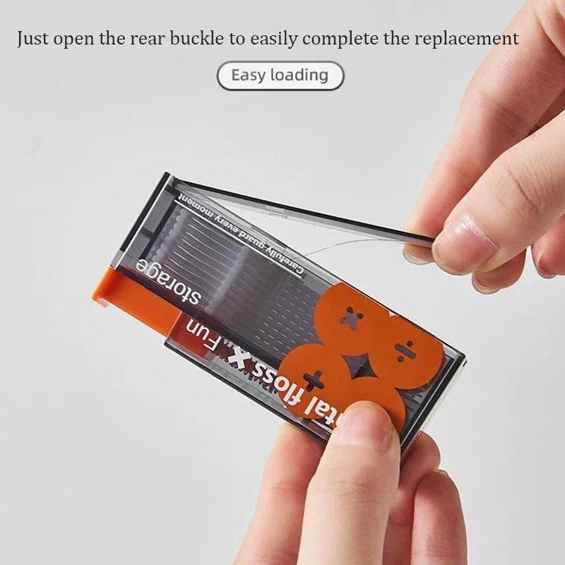 Portable Automatic Floss Dispenser