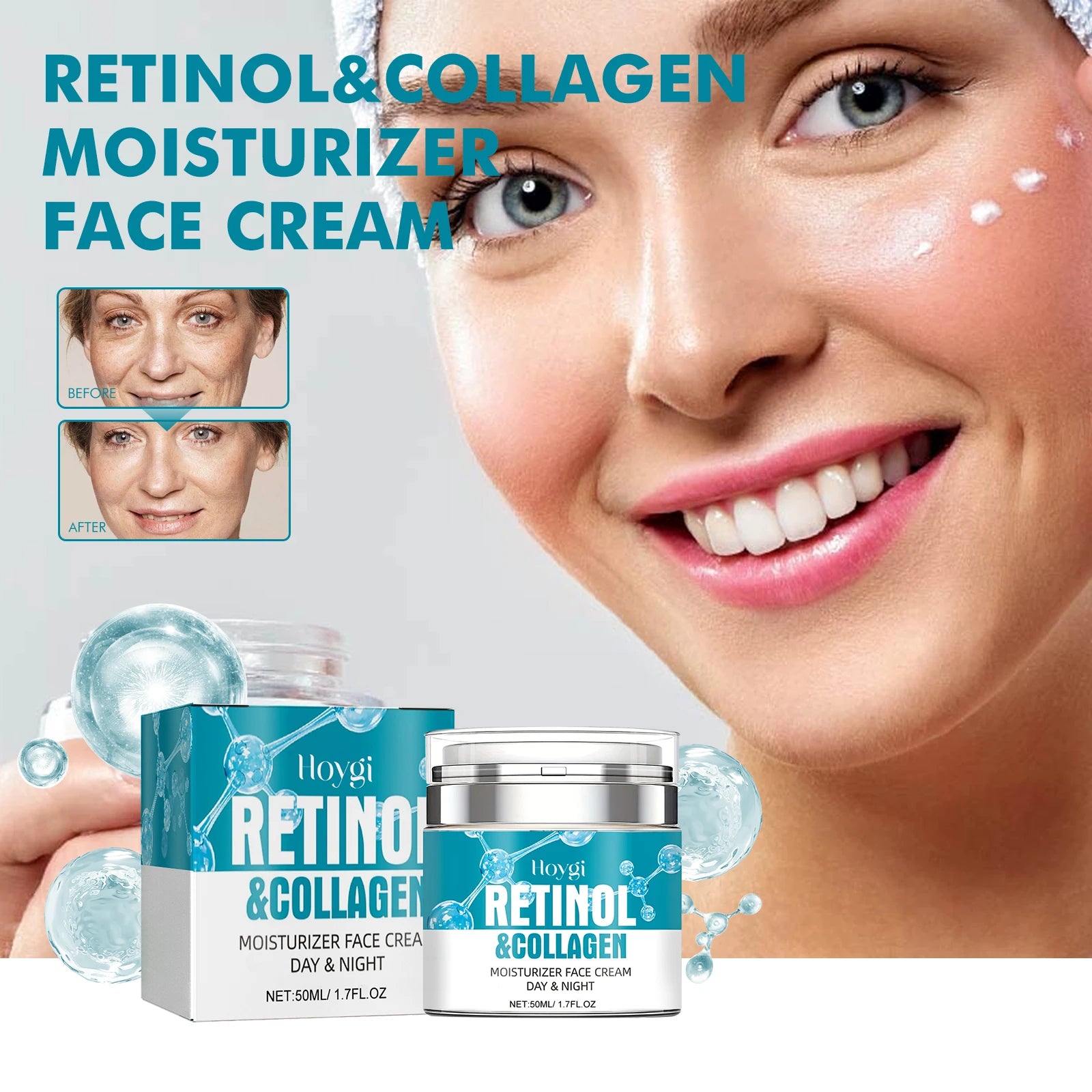 Hoygi Retinol & Collagen Anti-Aging Face Cream
