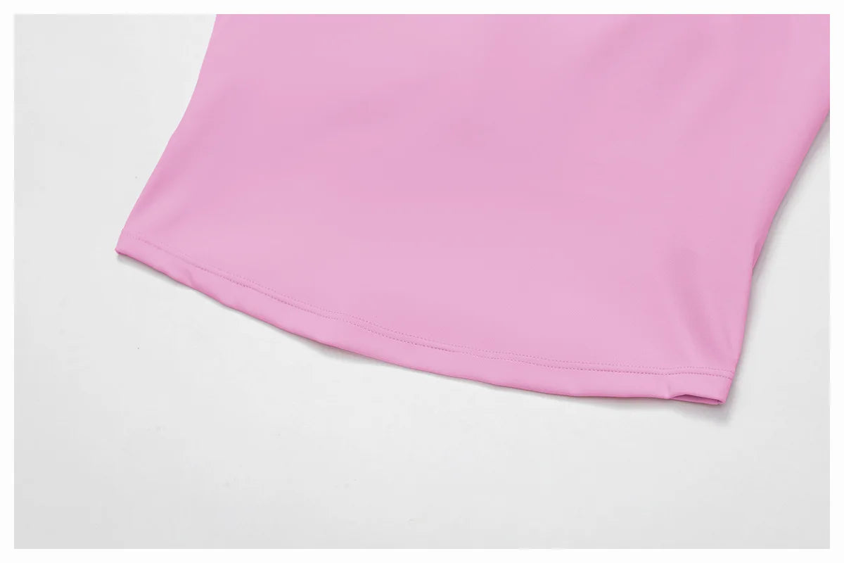 2025 2PCS Women's Active Set – Sports Bra & High-Waist Bottom Skirt