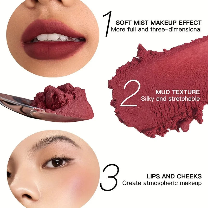 Matte Velvet Liquid Lipstick –  Waterproof Lip Gloss Set for Bold & Nude Looks