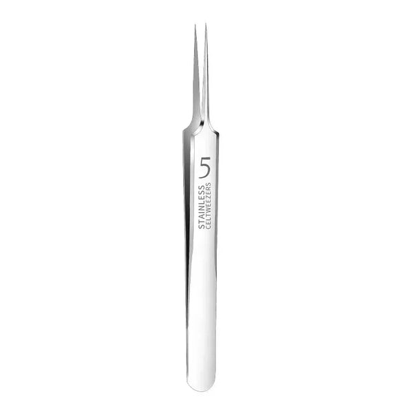 Extra Fine No. 5 Cellular Acne Tweezers – Precision Blackhead & Pimple Remover Tool (1 Pack)