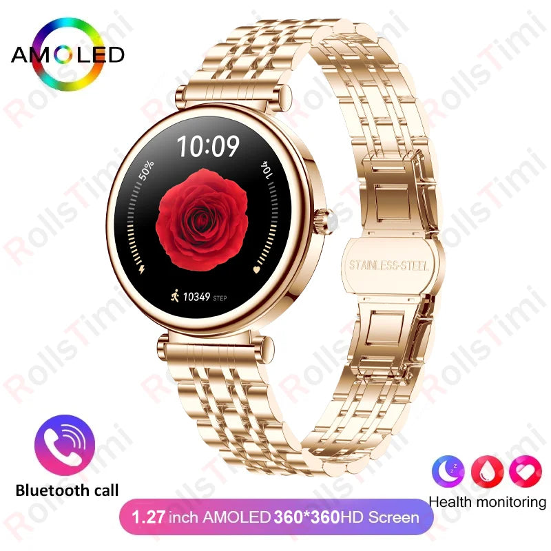 RollsTimi Woman's 1.27" Smart Fitness Watch