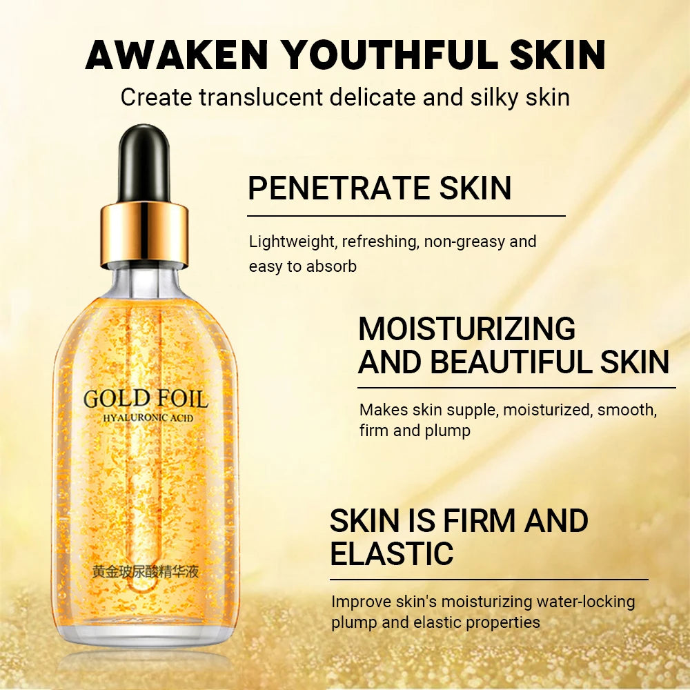 100ml 24K Gold Hyaluronic Acid Face Serum