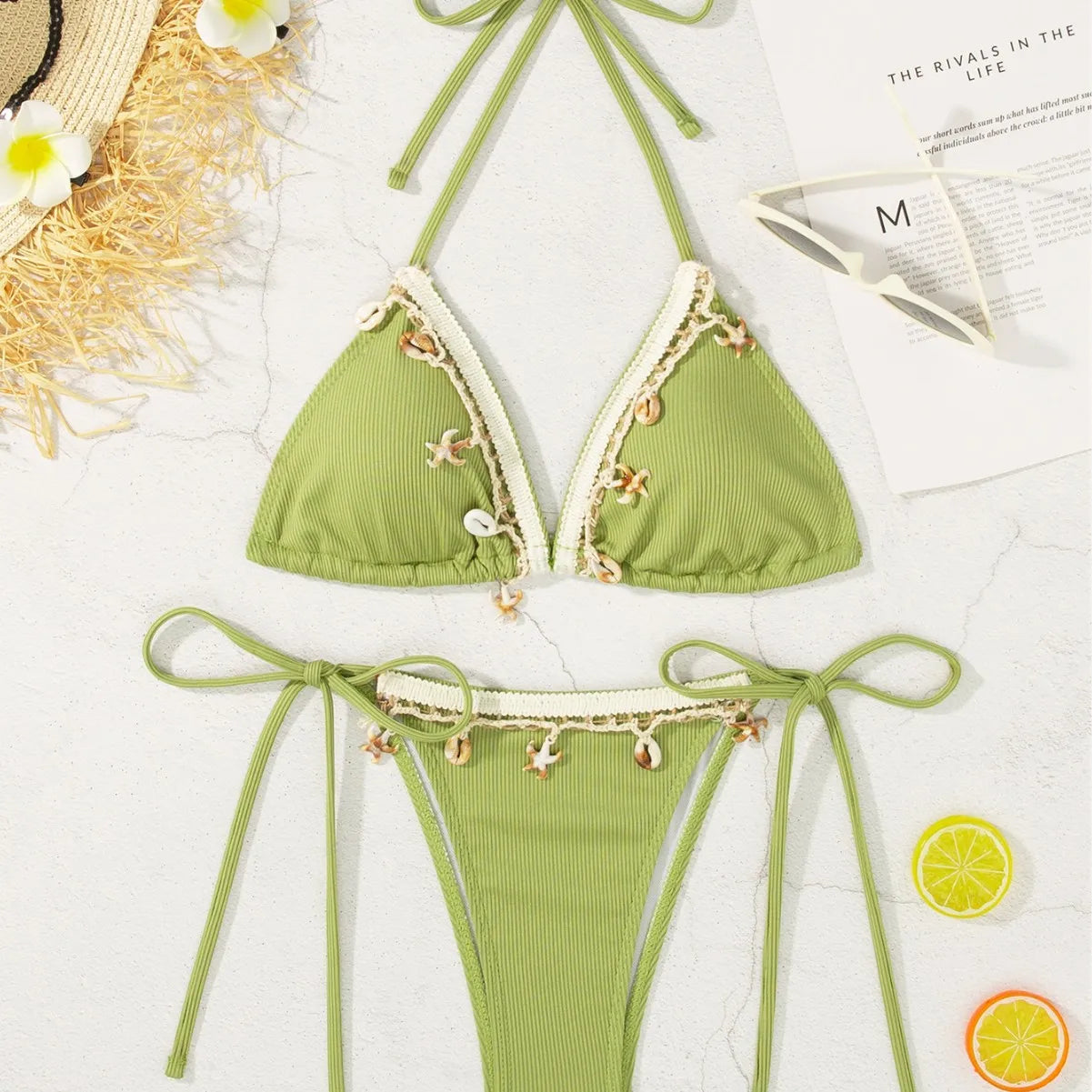 Push-Up Thong Bikini – 2-Piece Swimsuit for Women