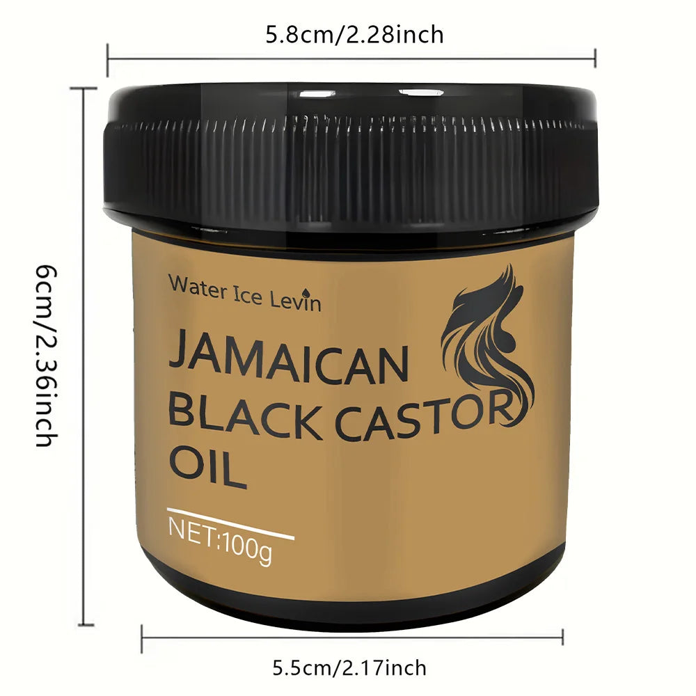 Jamaican Black Castor Oil Hair Growth Essence – Deep Repair & Nourishing Formula for Dry, Damaged Hair