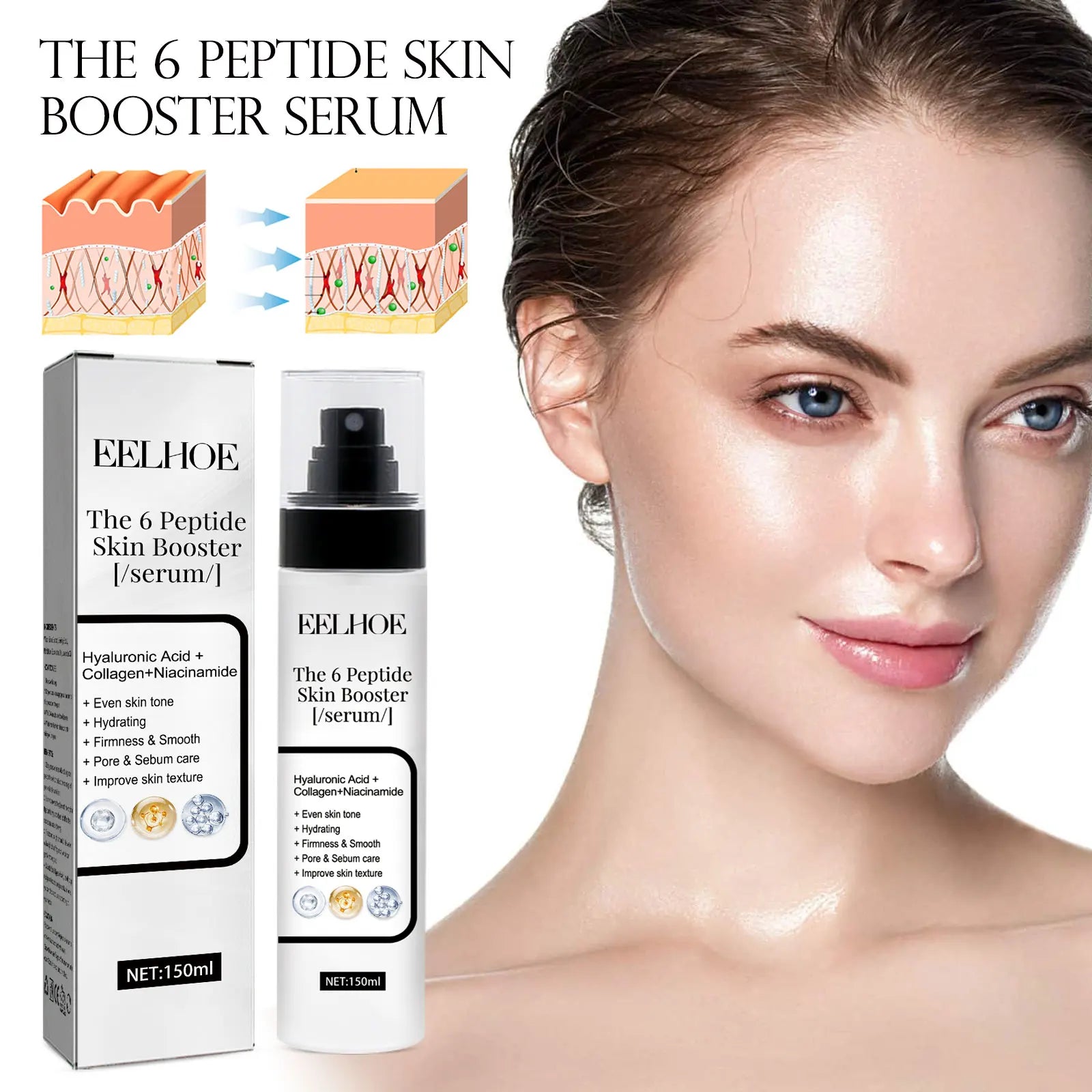 Hyaluronic Acid Anti-Aging Face Serum