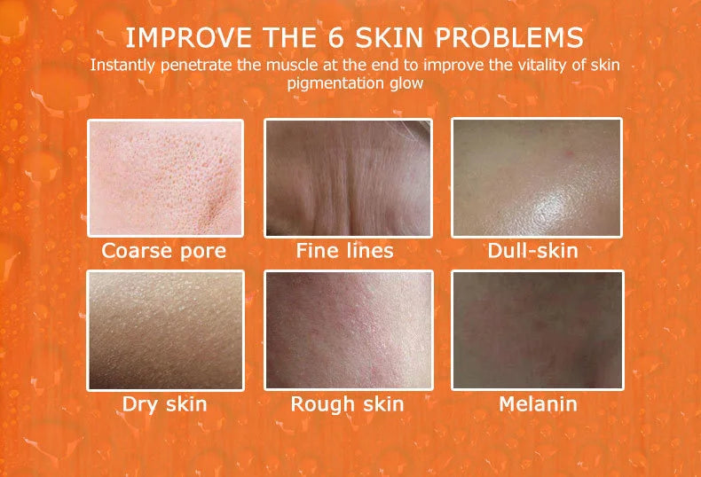 ARTISCARE 5-Piece Hydrating Face Serum Set – VC & Hyaluronic Acid Essence for Moisturizing & Skin Radiance