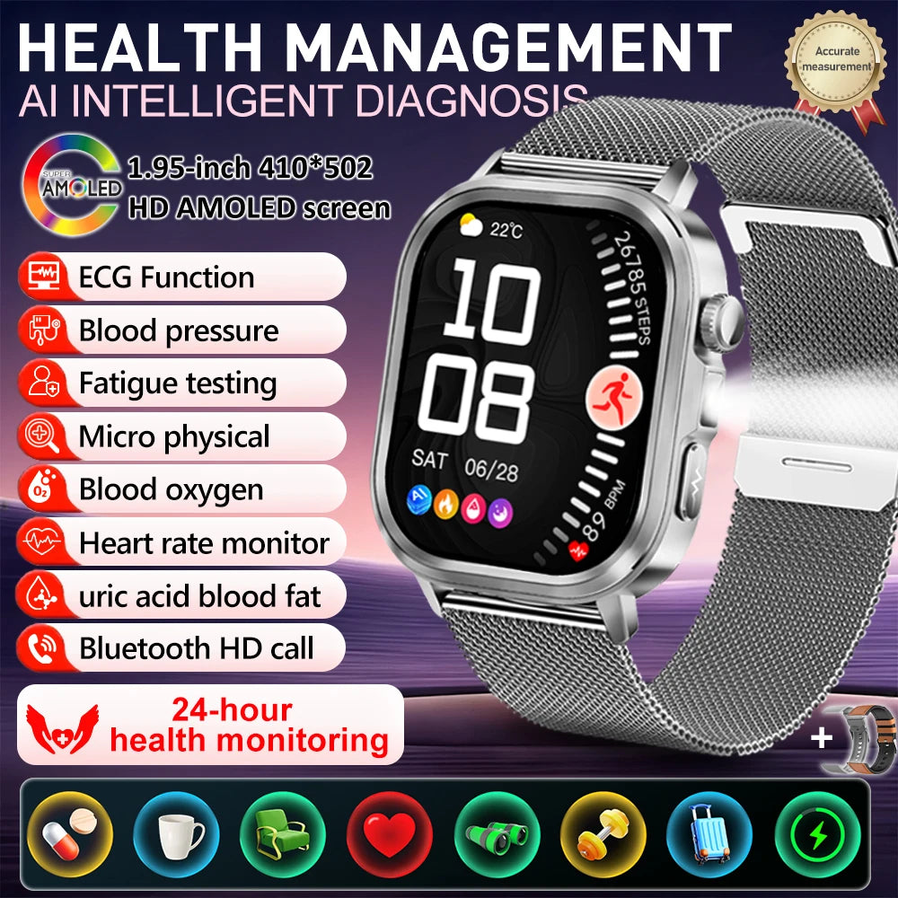 LED Flashlight Smart Watch