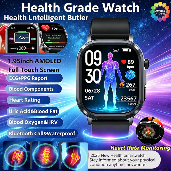 LED Flashlight Smart Watch