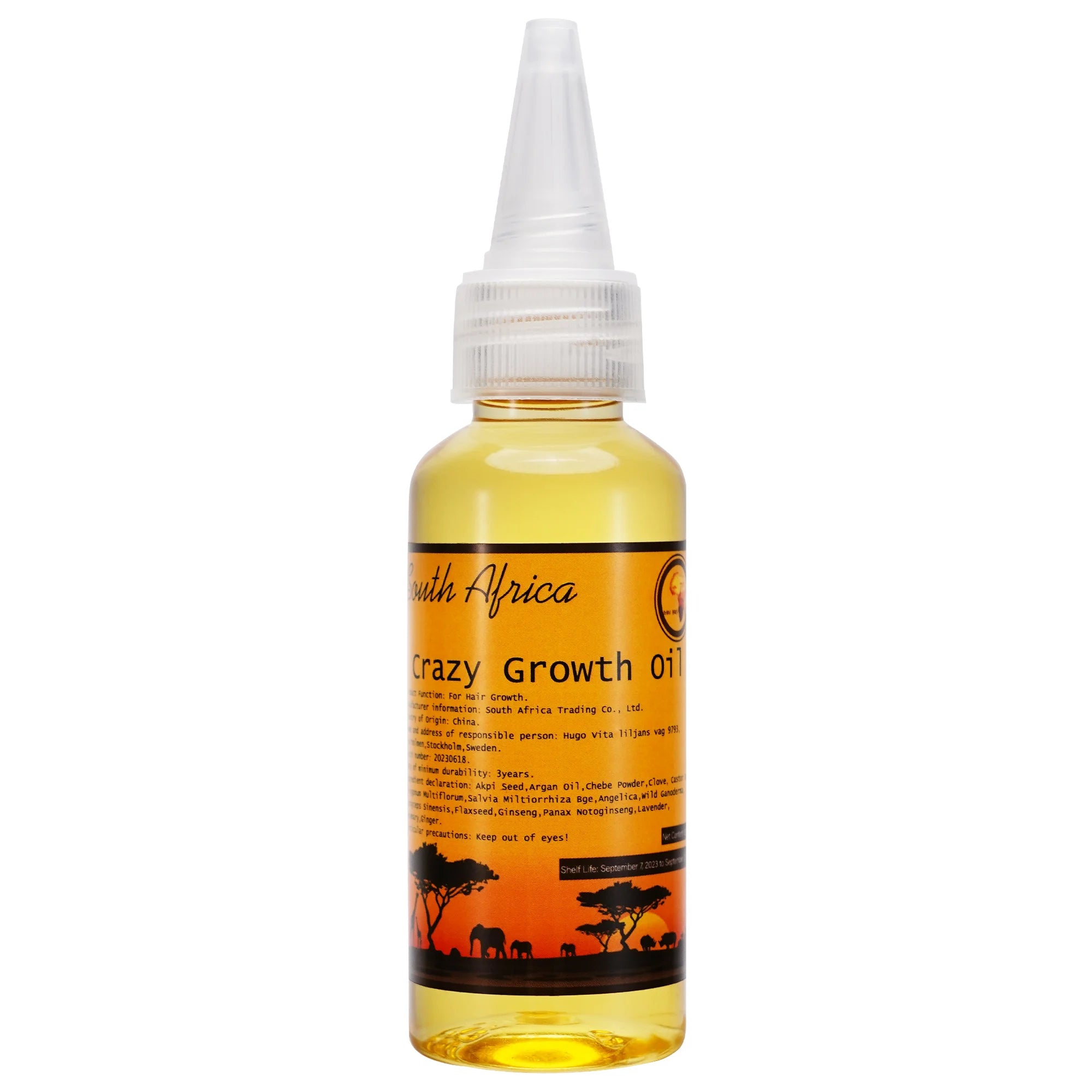 African Layden Hair Growth Oil – Ancient Formula to Strengthen, Lengthen & Restore Hair Naturally