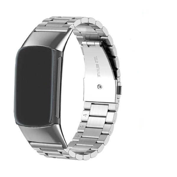 Stainless steel Strap For Fitbit Charge 6 5 4 3 SE Smart watch Replaceable Metal buckle band For Fitbit charge 5 6 bracelet