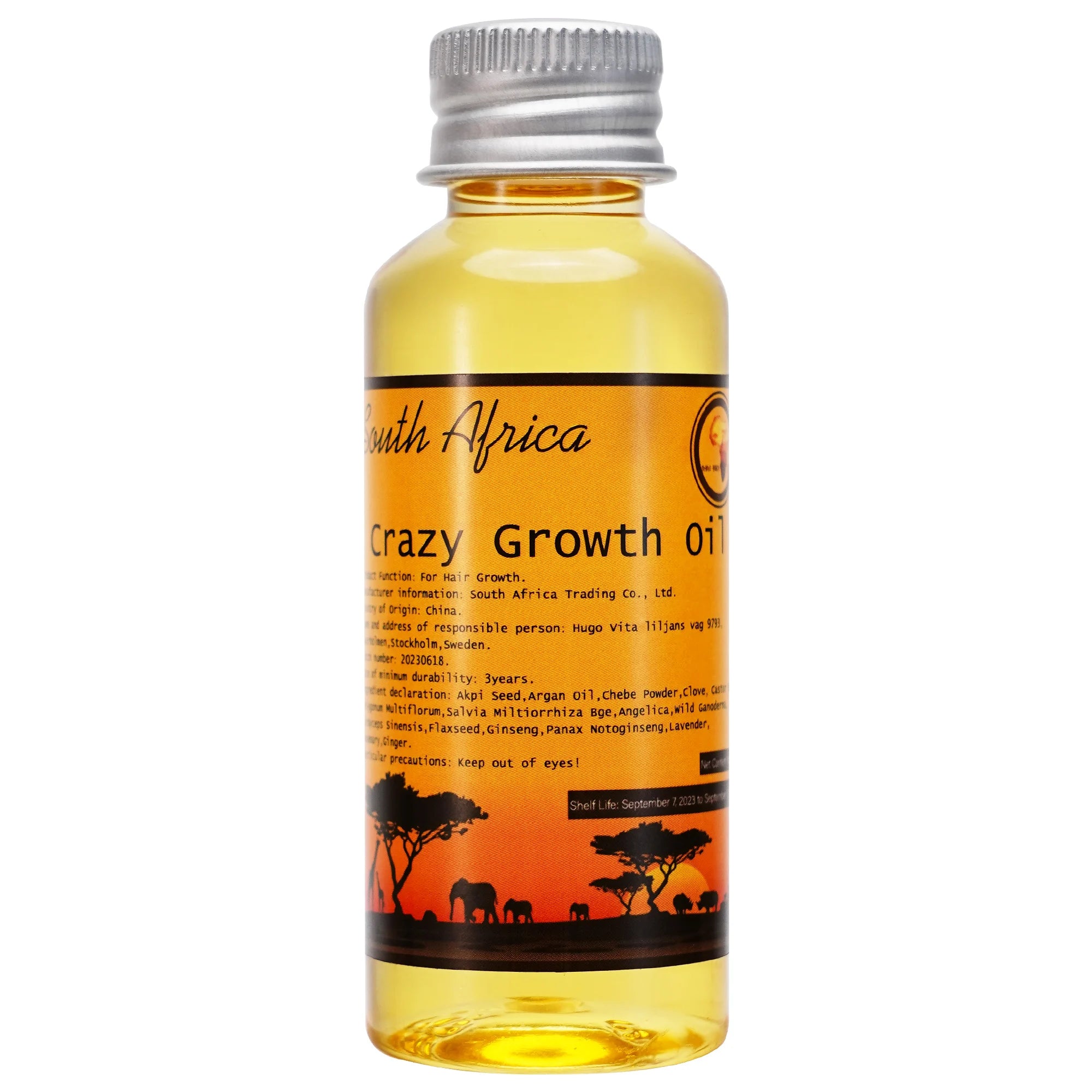 African Layden Hair Growth Oil – Ancient Formula to Strengthen, Lengthen & Restore Hair Naturally