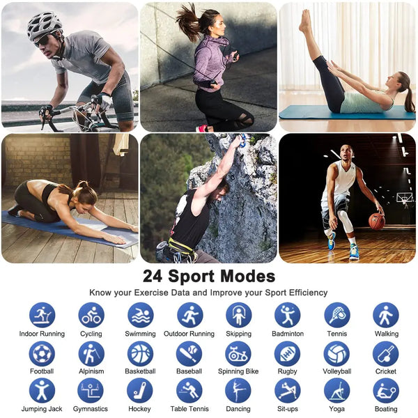 Jxrev 1.69'' Smart Fitness Watch