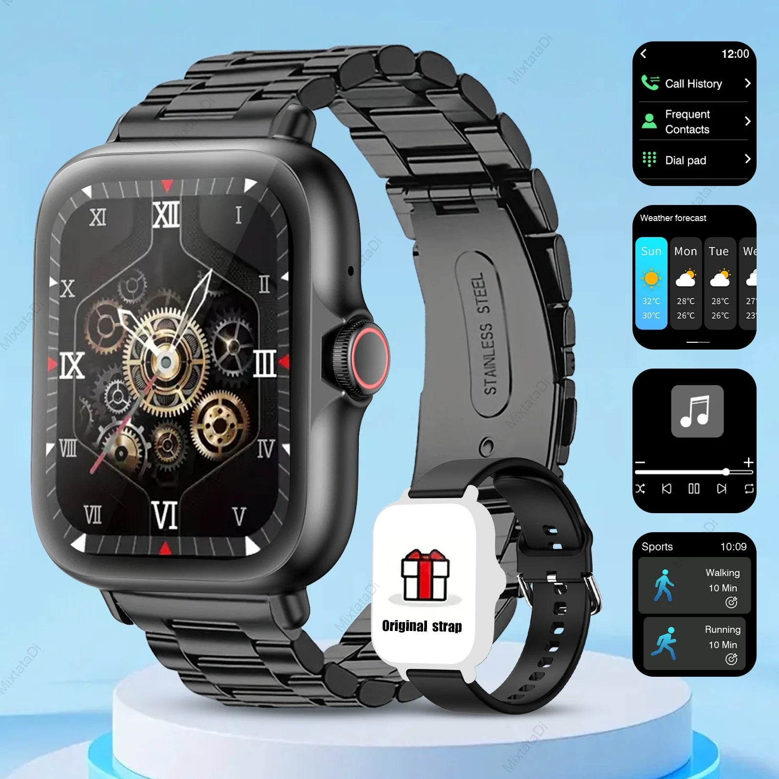 1.83'' Sports Smart Watch For iPhone / Android