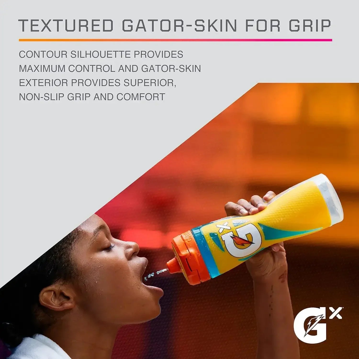 Gatorade GX 30oz Non-Slip Squeeze Bottle