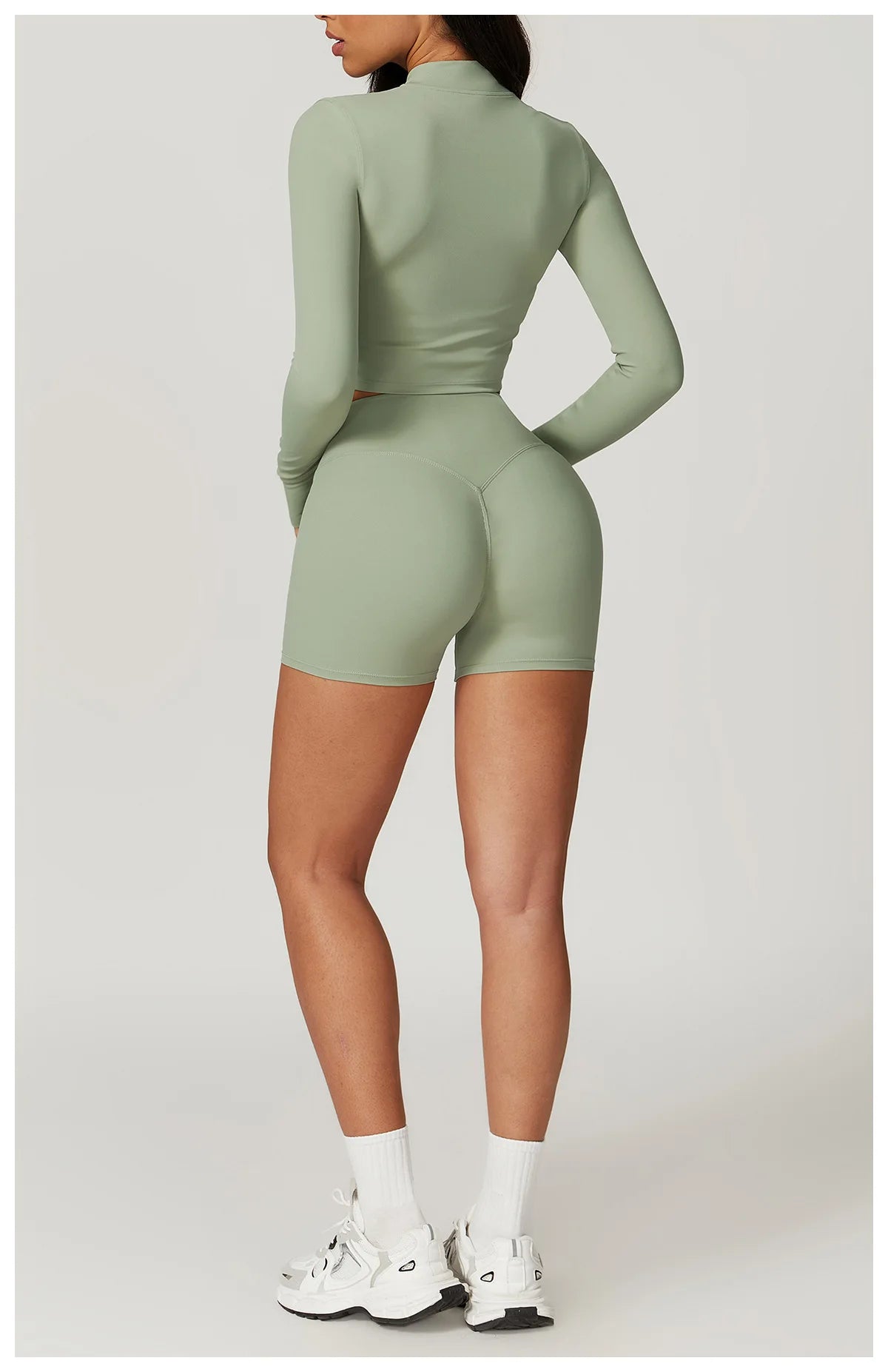 3PCS Women’s Yoga & Fitness Set – High-Waist Breathable Workout Suit