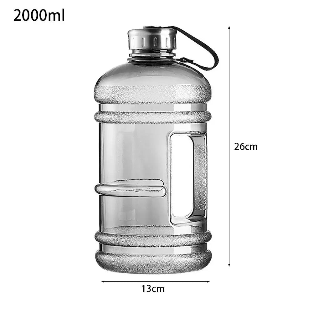 2.2L Large Capacity Plastic Sports Bottle