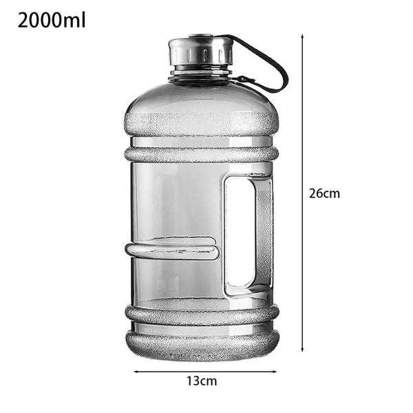 2.2L Large Capacity Plastic Sports Bottle