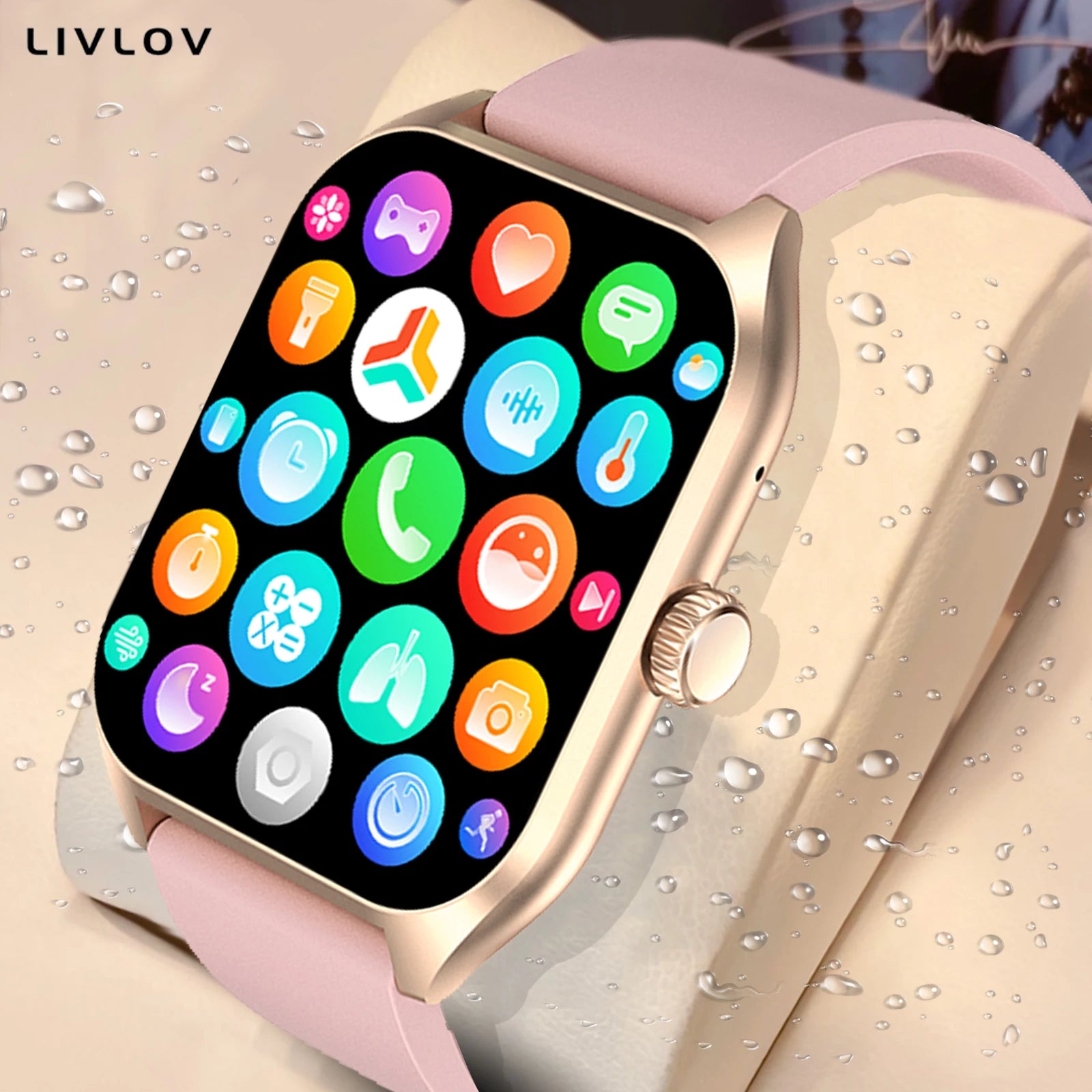 AI Voice Assistant Smart Watch 1.96''