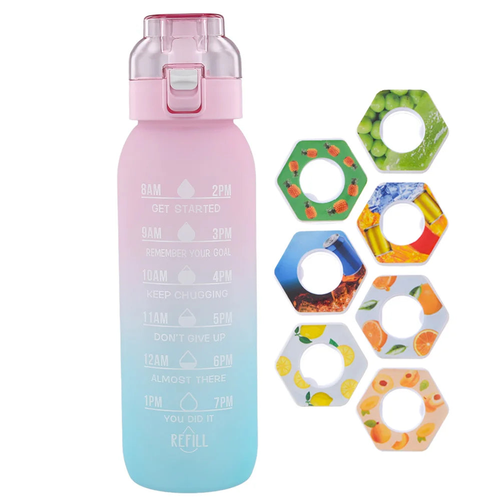 1000ML Scented Water Bottle with Flavor Pod