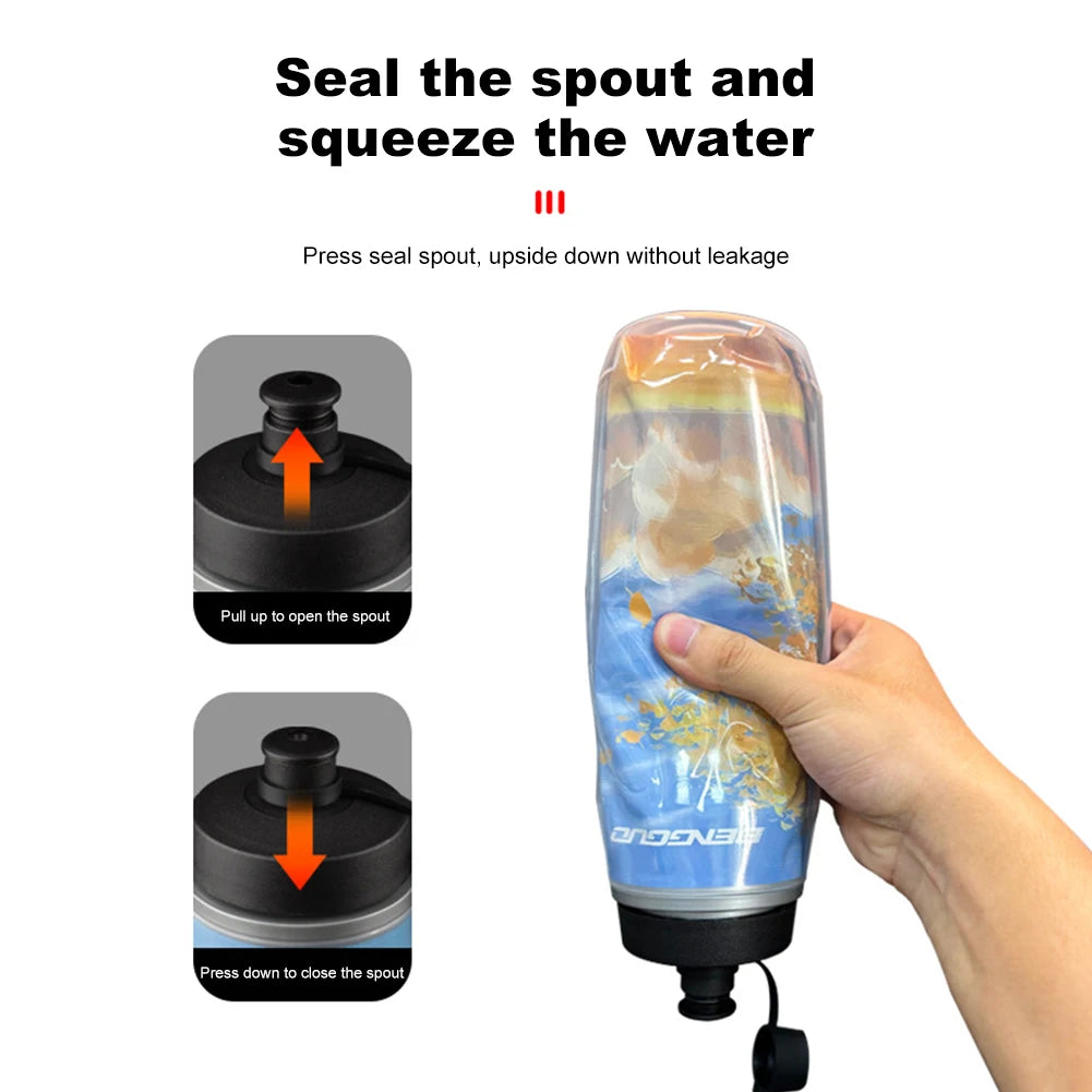 610ml Insulated Leak-Proof Bike Water Bottle