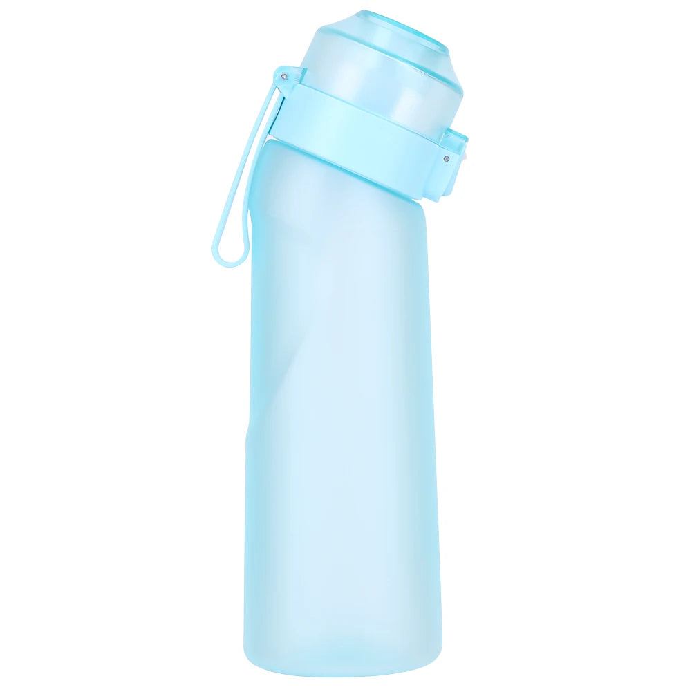 650ml Flavored Water Bottle with 7 Pods – Frosted Black