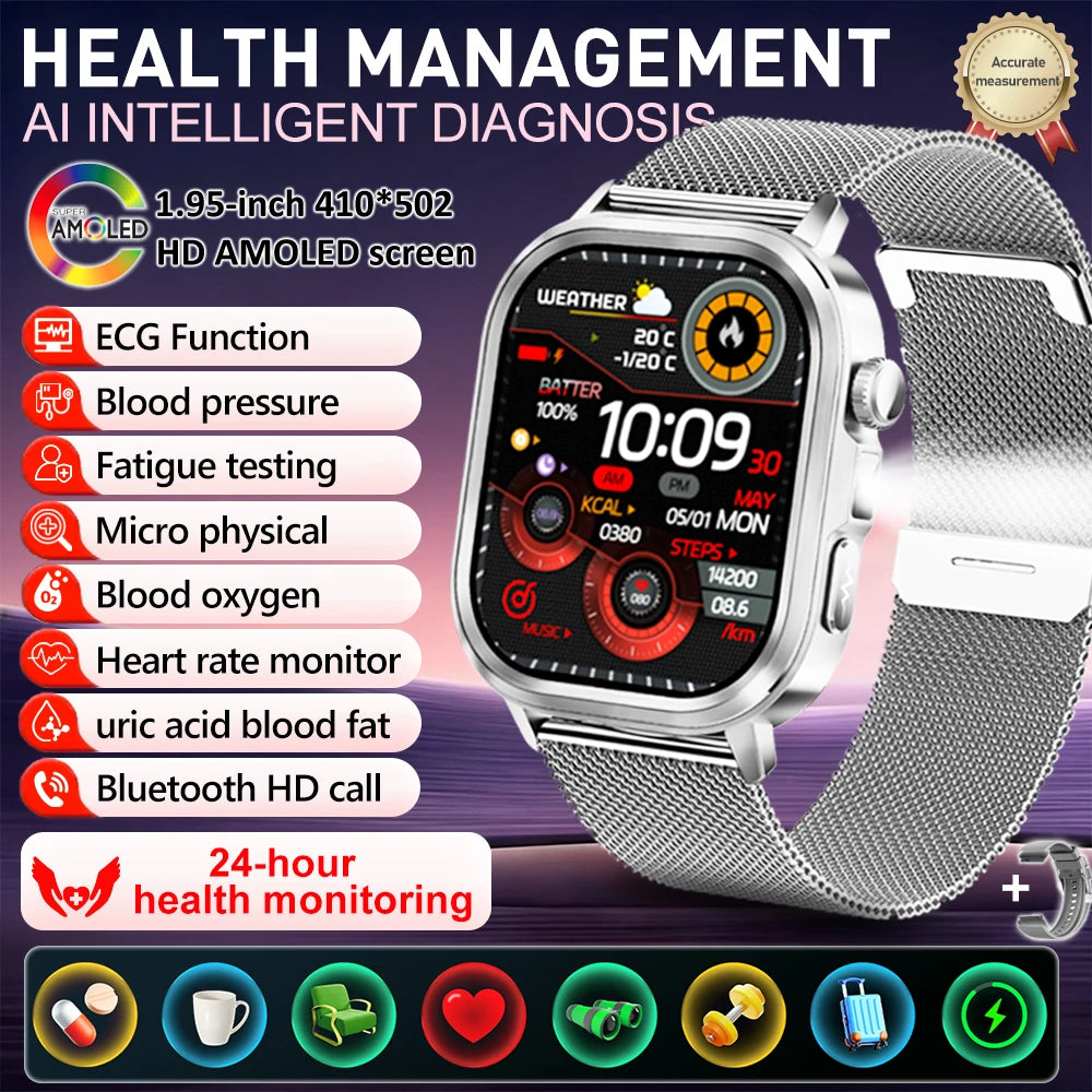 LED Flashlight Smart Watch