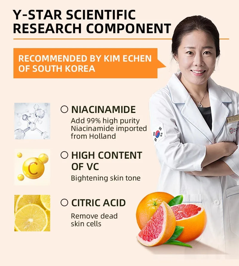 Orange Brightening Exfoliating Gel – Dead Skin Remover & Hydrating Peeling Scrub (50g)