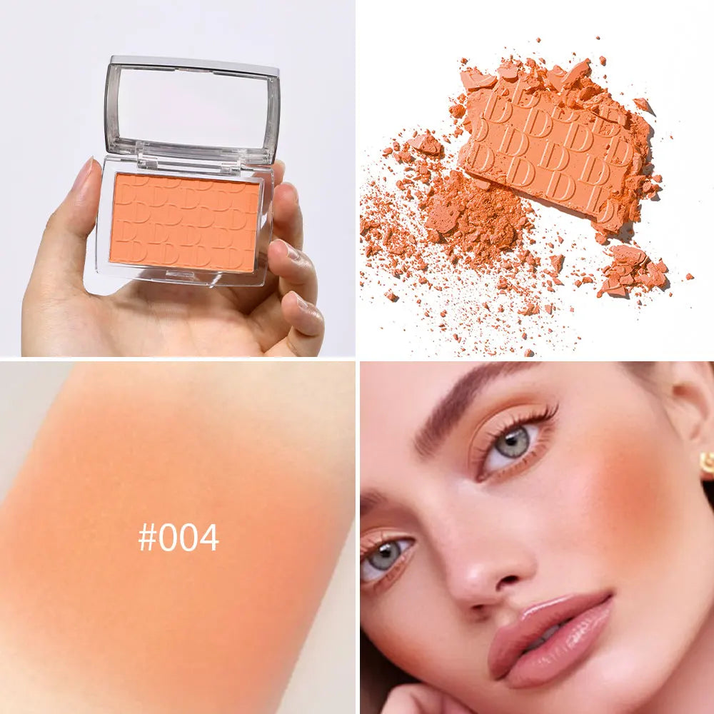 Soft Matte Natural Face Blusher – Long-Lasting Cheek Tint for Brightening & Contouring