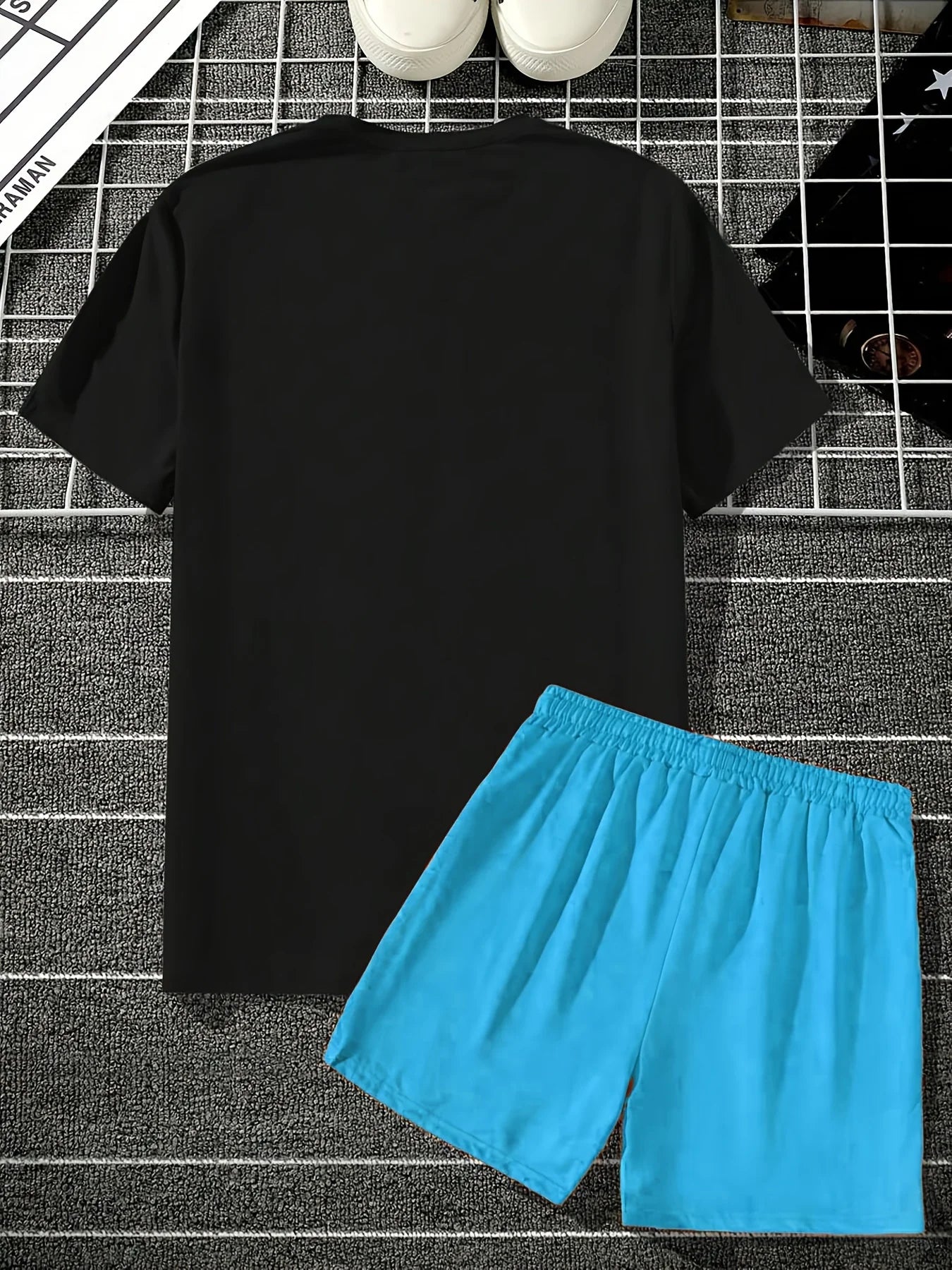 2025 Men’s Summer Set – 3D Printed T-Shirt & Beach Casual Shorts