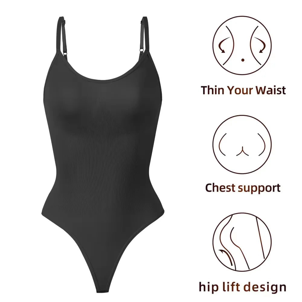 Women’s Push-Up Tummy Control Thong Shapewear