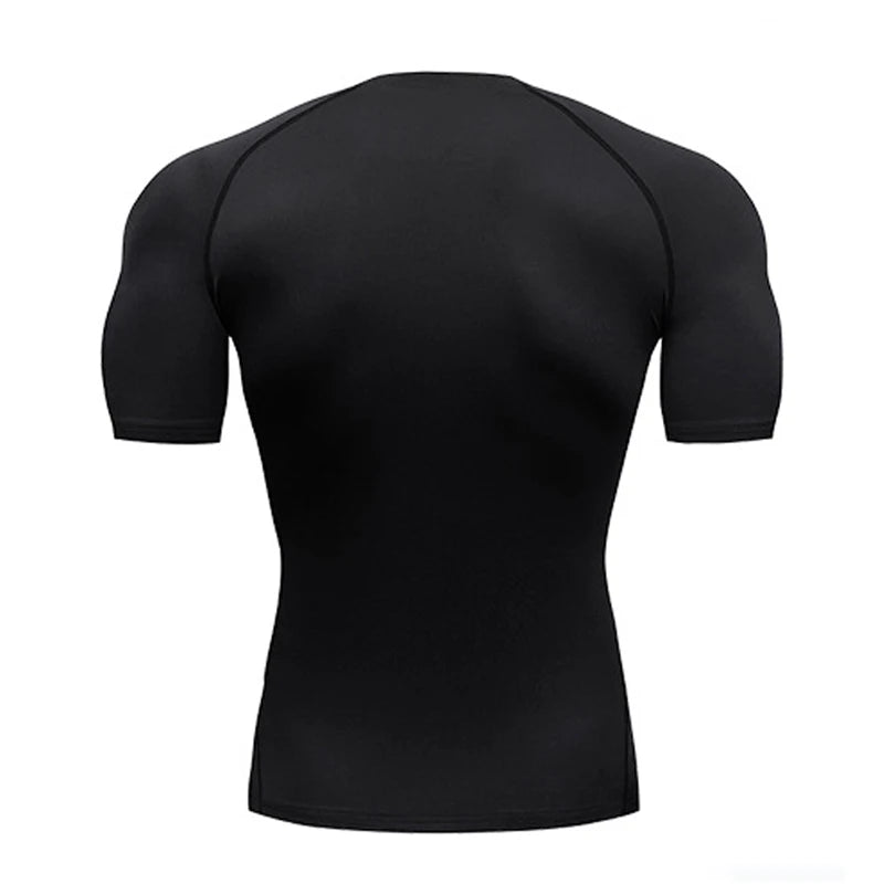 Men’s Compression Fit Performance T-Shirt – Breathable Moisture-Wicking Active Top